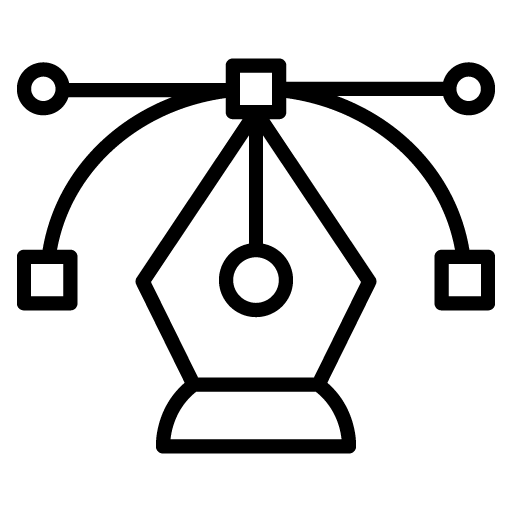 أيقونة تصميم الشعار