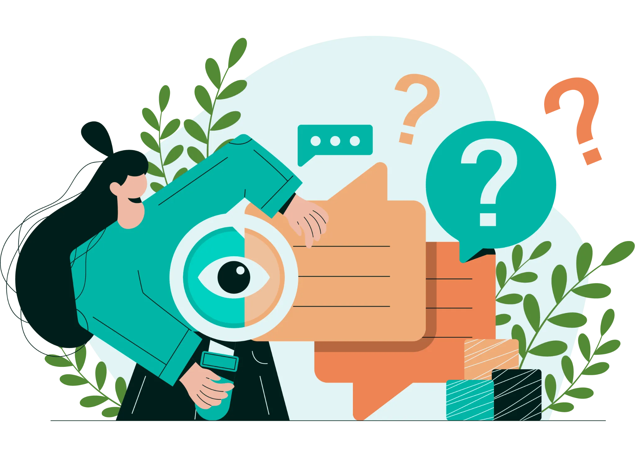 لافتة الأسئلة الشائعة